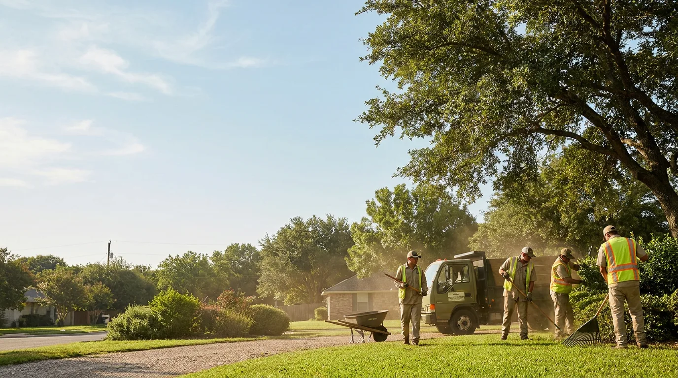 Landscaping in Kerens, TX near me